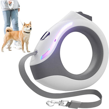 Professional Name: LumiLeash™ – Smart LED Retractable Pet Leash