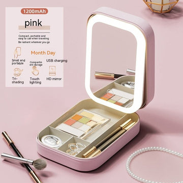 LuxeGlow™ Smart LED Makeup Mirror