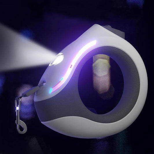 Professional Name: LumiLeash™ – Smart LED Retractable Pet Leash
