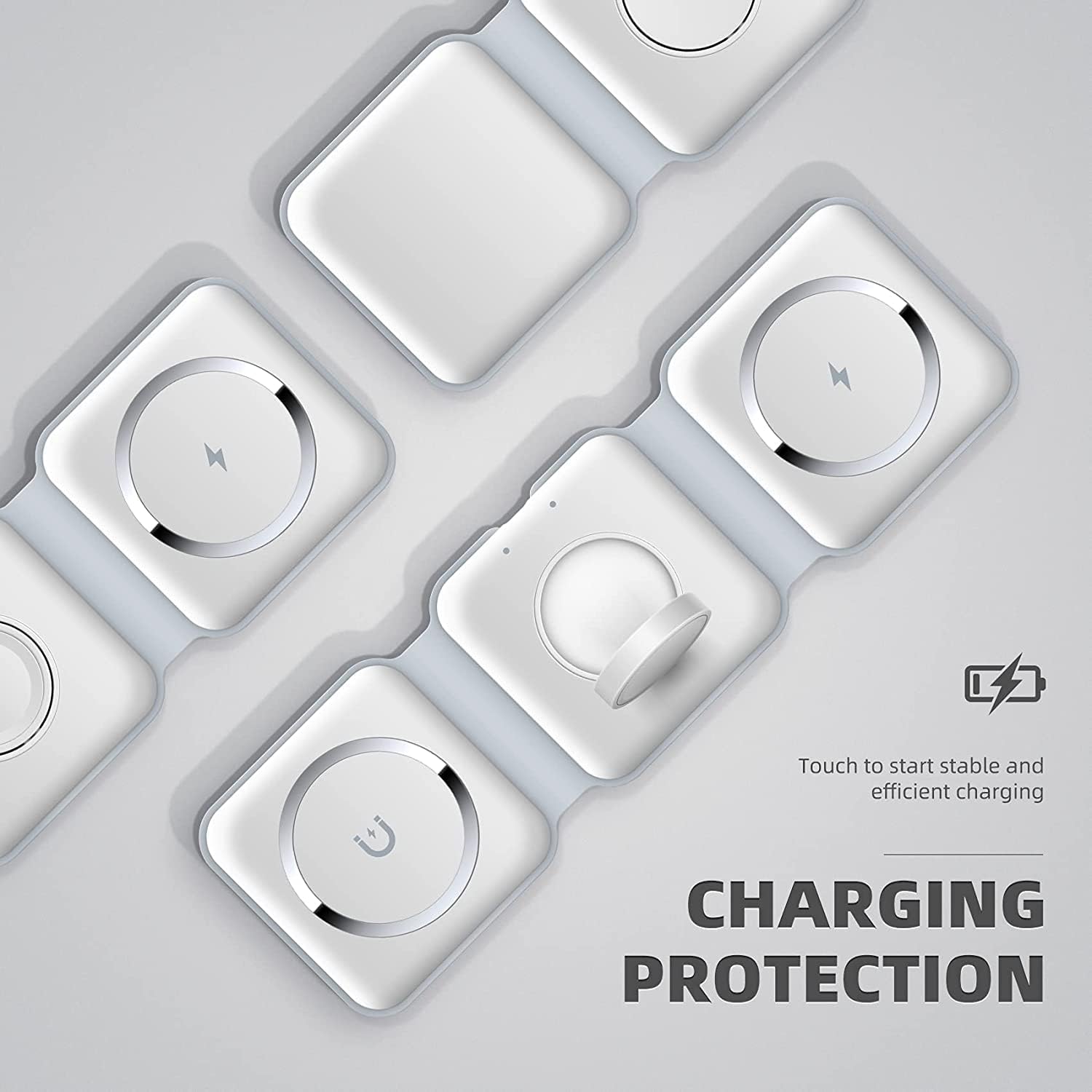 ChargeMate™ 3-in-1 Wireless Charging Station