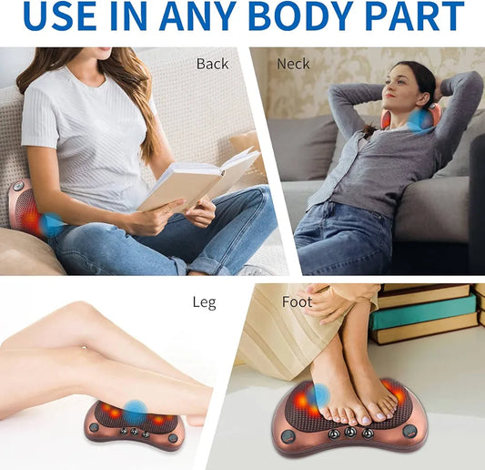 Electric Neck and Body Massage Pillow