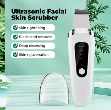 Ultrasonic Facial Skin Scrubber – Elevate Your Skincare Routine