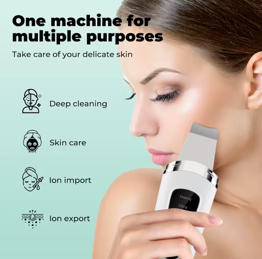 Ultrasonic Facial Skin Scrubber – Elevate Your Skincare Routine