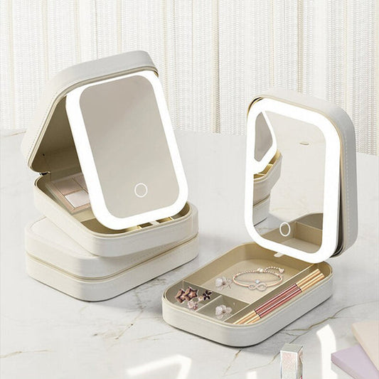 LuxeGlow™ Smart LED Makeup Mirror