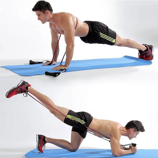 TitanForce Bodybuilding Resistance Band Set