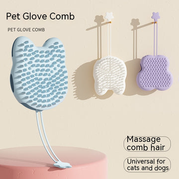PawEase™ 2-in-1 Pet Grooming & Massage Glove