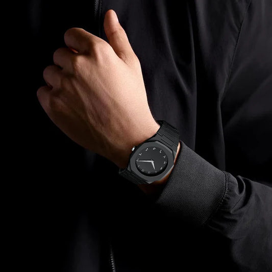 Black Arabic Dial Watch